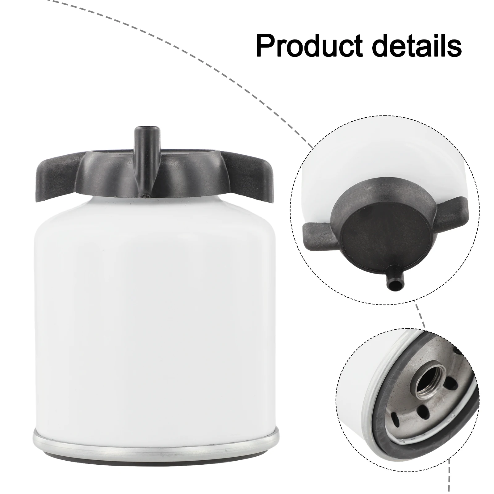 Filtre haute performance Filtre à carburant diesel Protection du moteur Matériau métallique 99,8 Efficacité de filtration Biodiesel adapté