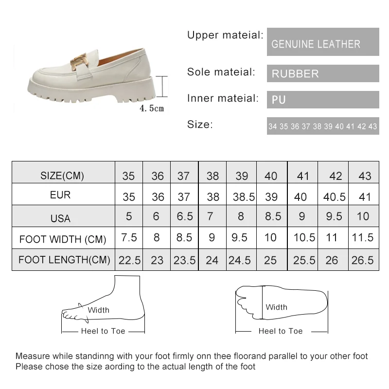 Women Shoes Loafers Spring Genuine Leather British Style Platform Mixed Color Women Shoes Large Size 41 42 Horsebit Shoes Ladies