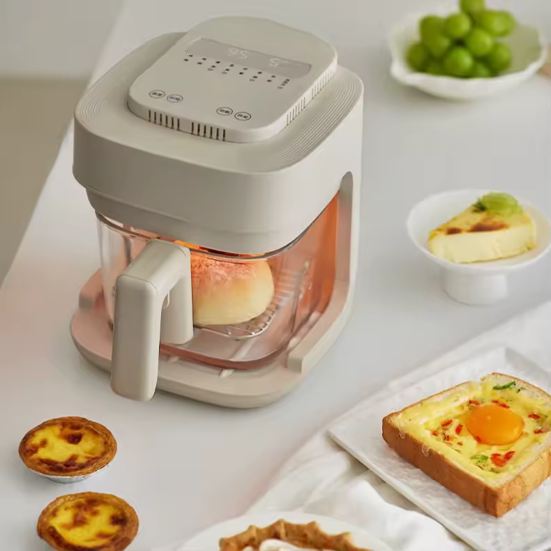 Air fryer small household no-turn cooking machine visual glass liner Buying Guide and Value Review