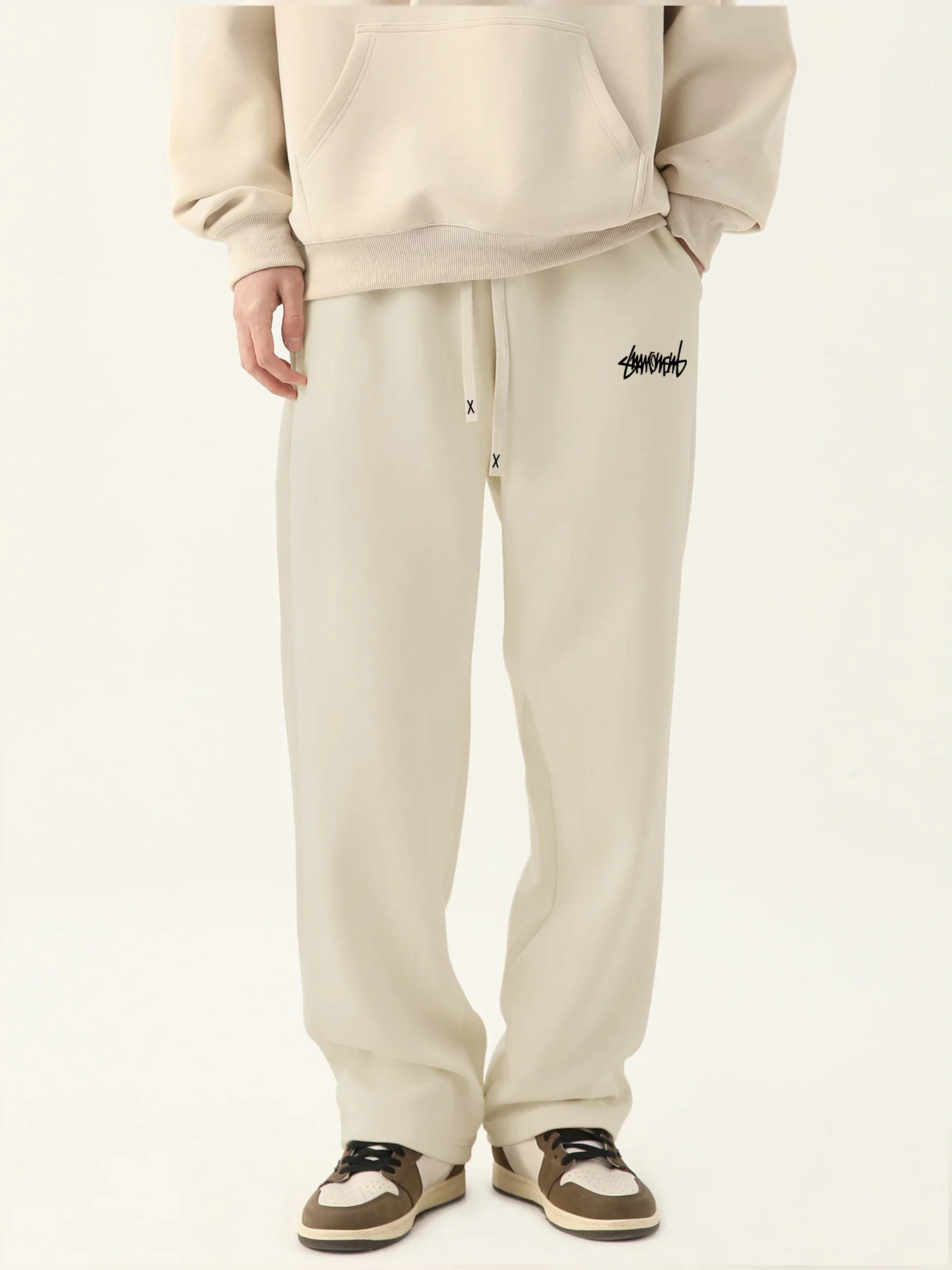 Men's Jogging Pants Baggy Pants Neutral Breathable Baggy Outdoor Pants Fashion Design Jogging Pants 2024 New Sweatpants