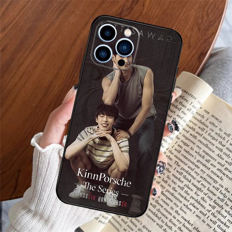 KinnPorsche The Series Phone Case For iPhone 16 15 14 13 12 11 Pro Max 12 13 Mini X XR XS Max 6s 8 7 Plus Cover