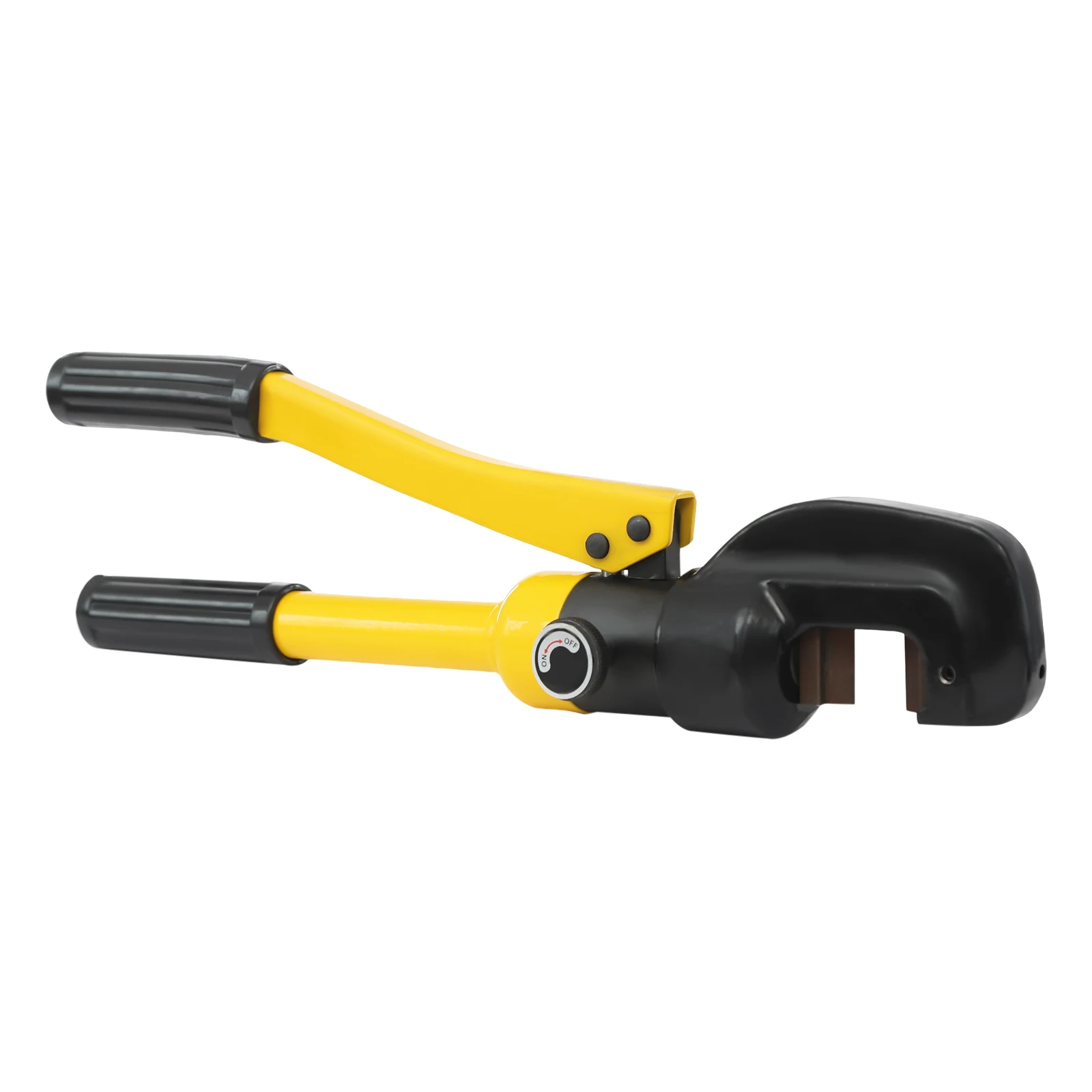 Hydraulic Rebar Cutter Portable Rebar Cutting Tool with 8T Crimping Power and C-Shaped Head for Easy Mold Change and Steel Bar