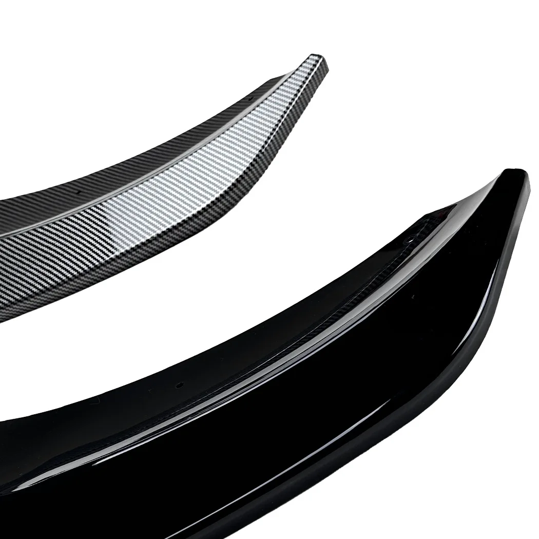 

Gloss Black/Carbon Fiber Look Front Lower Bumper Spoiler Lip Splitter For Mercedes-Benz GLC-Class X253 C253 AMG 2016-2019