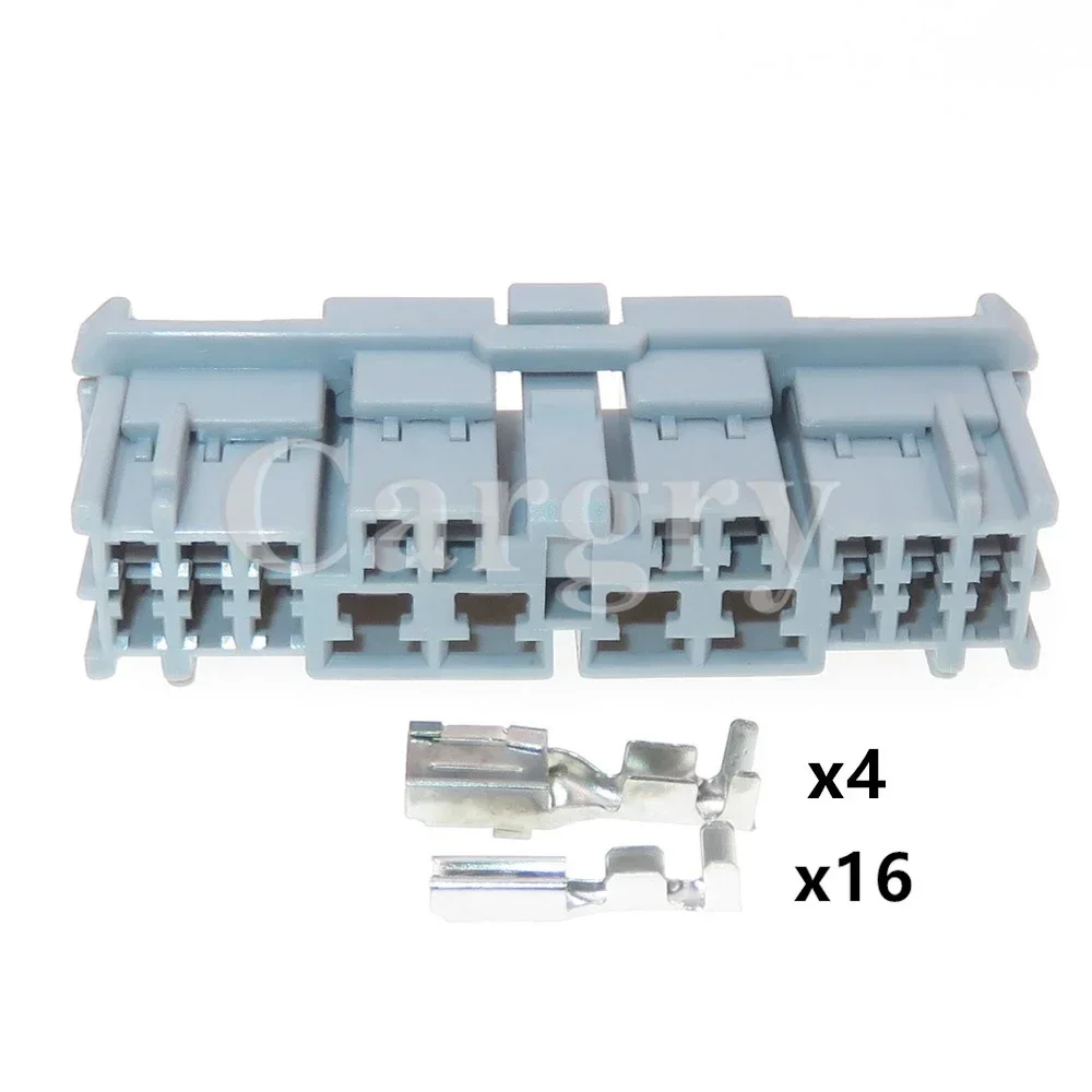 1 Set 20P 6950-0981 Auto High Current Unsealed Socket AC Assembly For Honda Grey Car Wire Harness Composite Connector