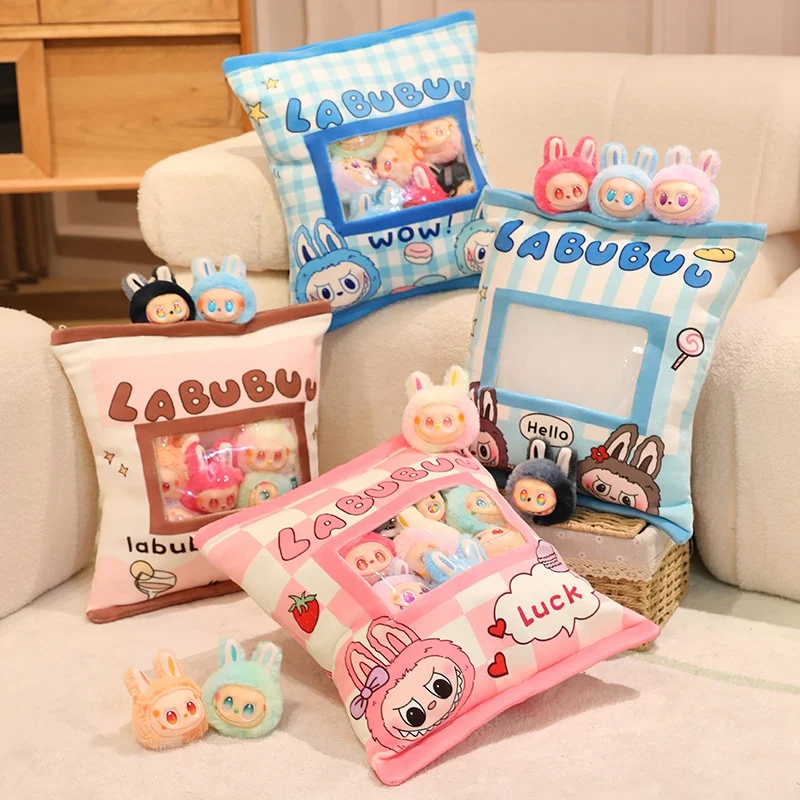 

LABUBU Toy ZIMOMO MOKOKO TYCOCO Plush YAYA Doll Cushion Multiple Options