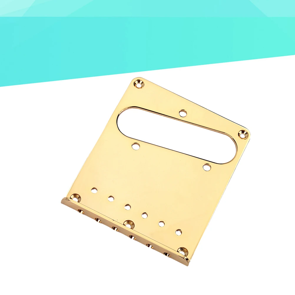 

Single Golden Chrome Plate 98Mm For Guitar Without Saddles Compatible With Fender Parts Accessory