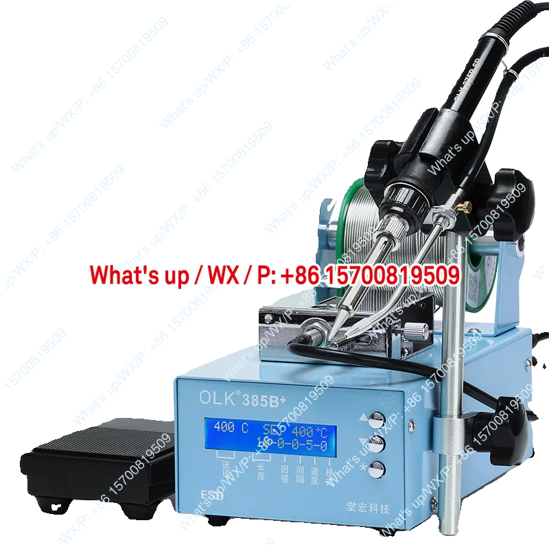 Applicable Mod constant temperature feeding electric soldering iron wiring point 375C soldering table foot out soldering machine