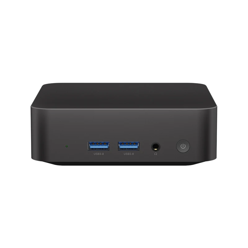 BEBEPC Mini PC portatile con supporto N100 1xDDR4 M.2 NVME WiFi5 Computer per la casa con 2xHDMI1.4 2xType-C 2xUSB3.0 2xUSB2.0