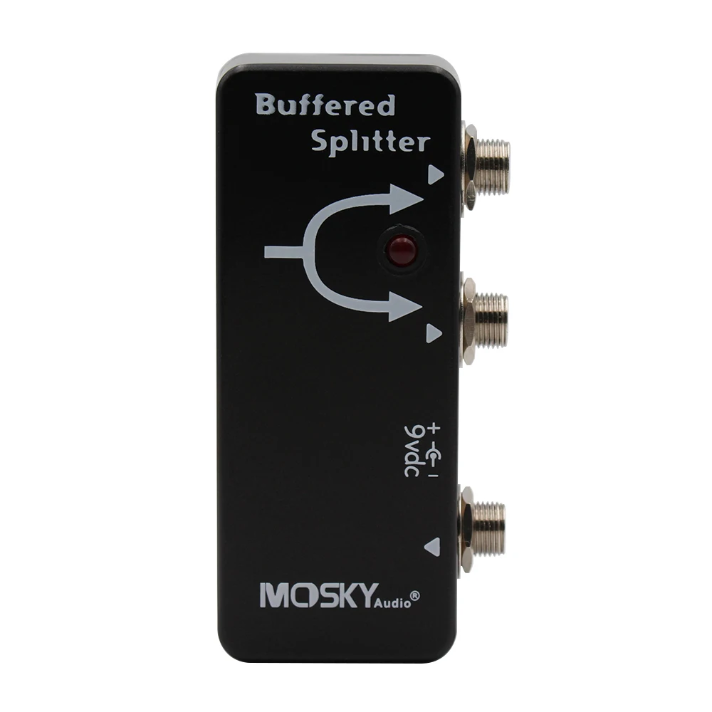 Mosky Buffered Splitter Pedal,Dual Clean Buffer Pedal,Guitar Accessories