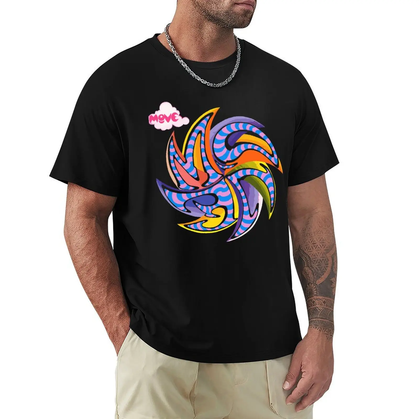 

The Move T-Shirt oversized t shirt Man t-shirt summer shirt anime stuff slim fit t shirts for men