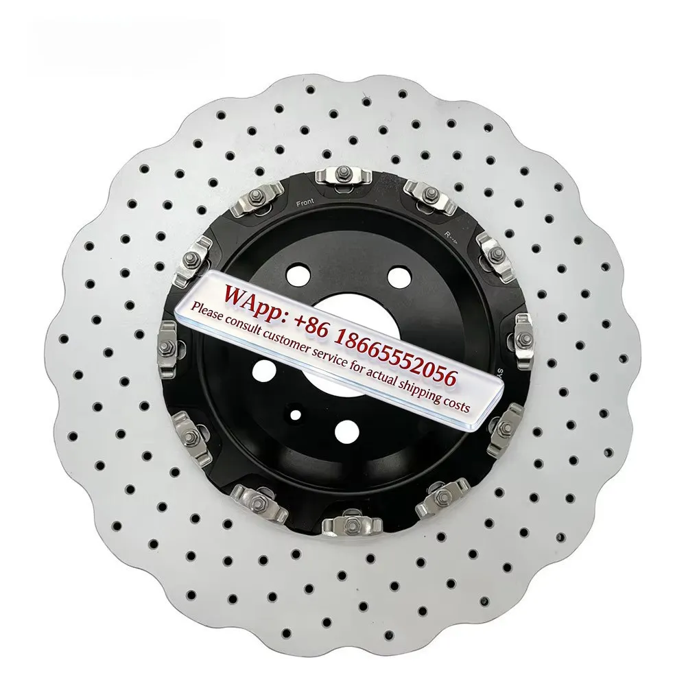 Hsingyik 4G0615301AH 390 MM Front Wave Floating Rotor for Au di RS6 RS7 Brake Disc Performance Quattro A6 Avant (4G5, 4GD, C7)