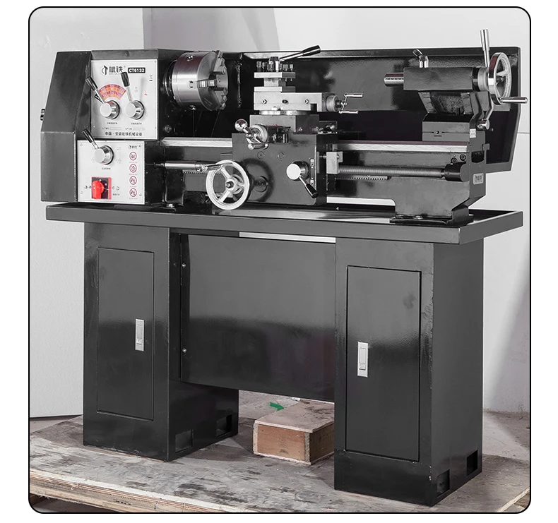 Grade Small Horizontal Lathe for Woodworking and Metal Household Use From China New Product CT6132 Desktop Lathe Industrial