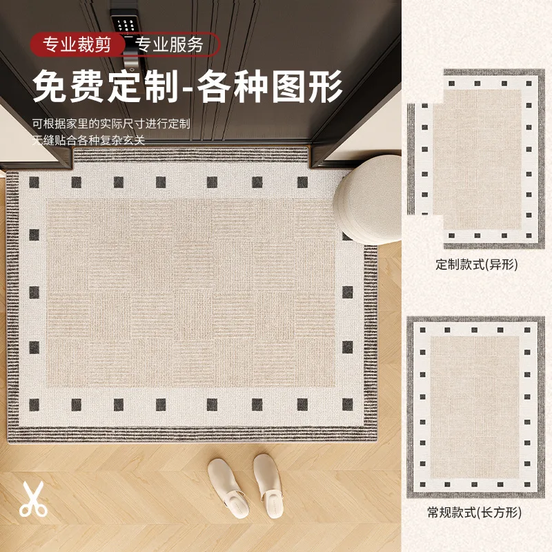 Medieval style door floor mat