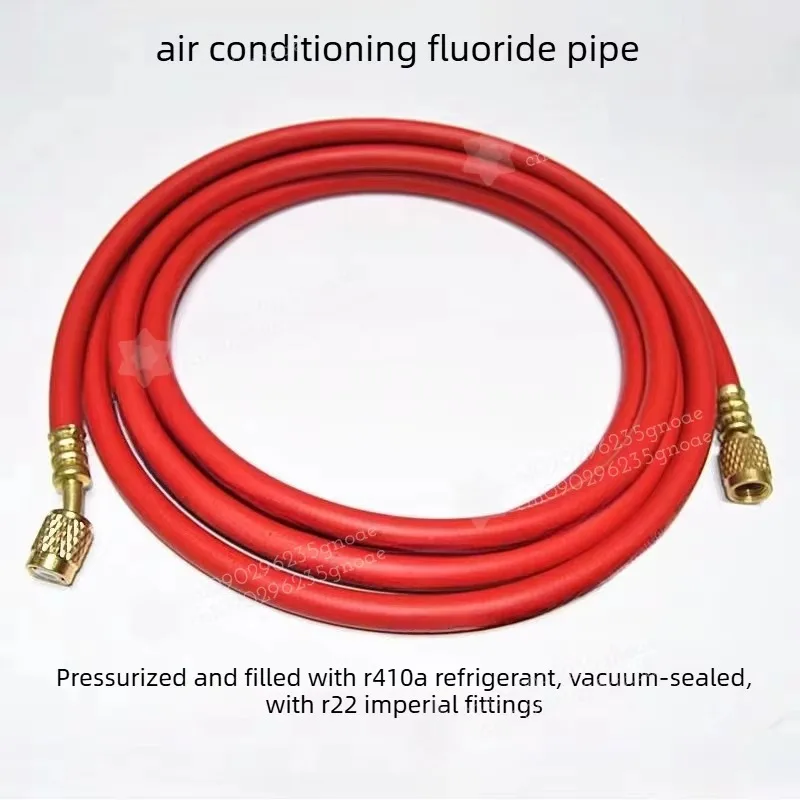 Air Conditioner Fluoride Pipe, High Pressure Resistant Hose R410 R22 Vacuum Pressure Refrigerant Snow Liquid Pipe