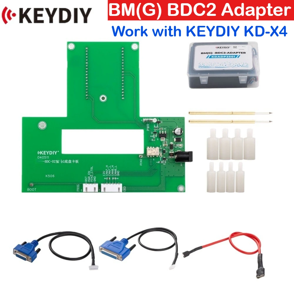 

Адаптер KEYDIY BM(G) BDC2, адаптер KEYDIY BDC2 KDADP2501, совместимый с KEYDIY KD-X4