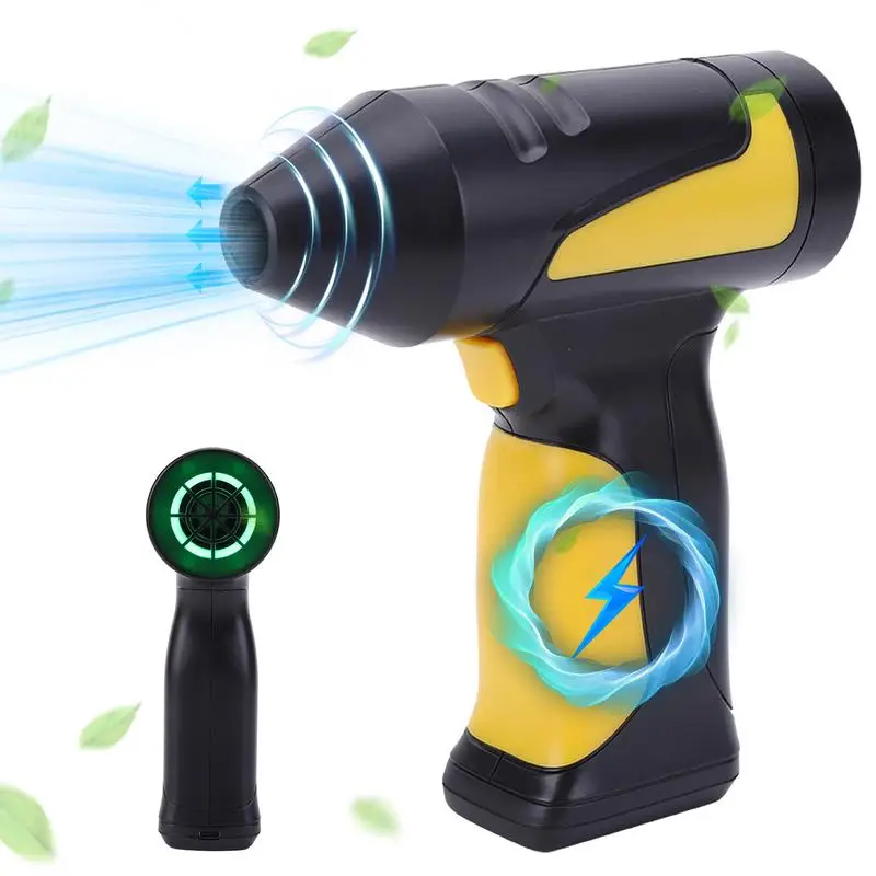 

Jet Fan Dry Blower Rechargeable Mini Jet Blower With 127000 RPM 3 Gear Adjustable Electric Duster For Cleaning & Drying Computer