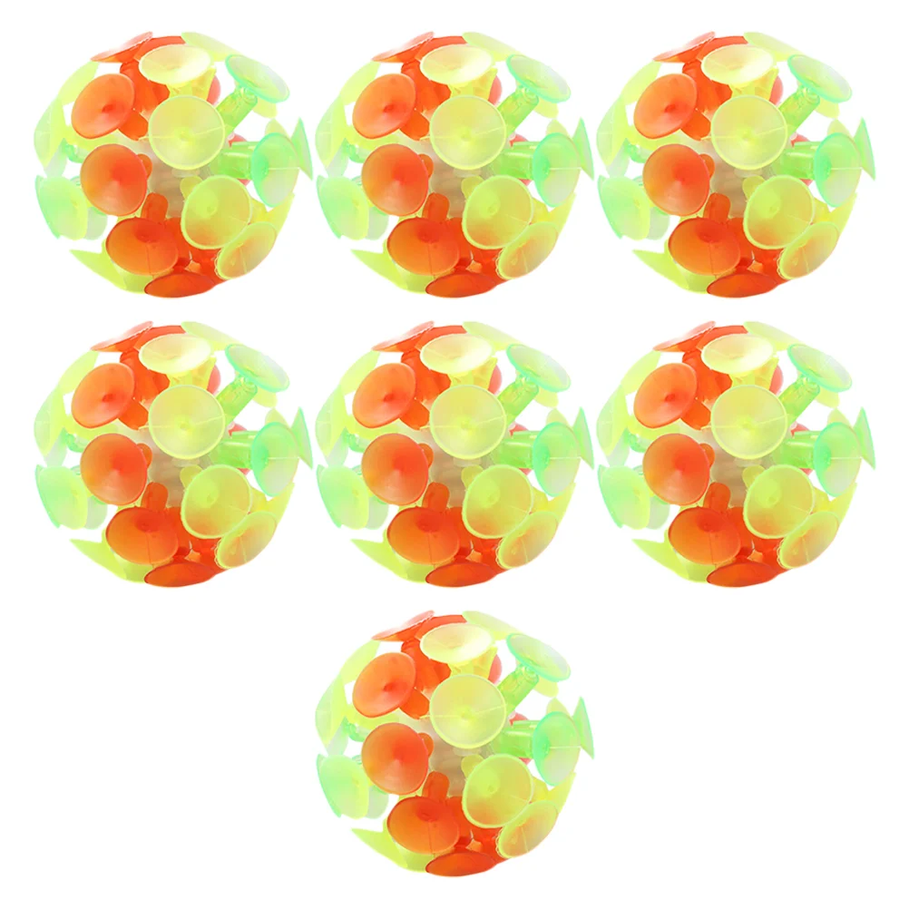 Children\'s Parent-child Plaything Suction Ball Toddlers Toys Funny Party Toy Glowing Ball Toy for Kids Girls Boys Children