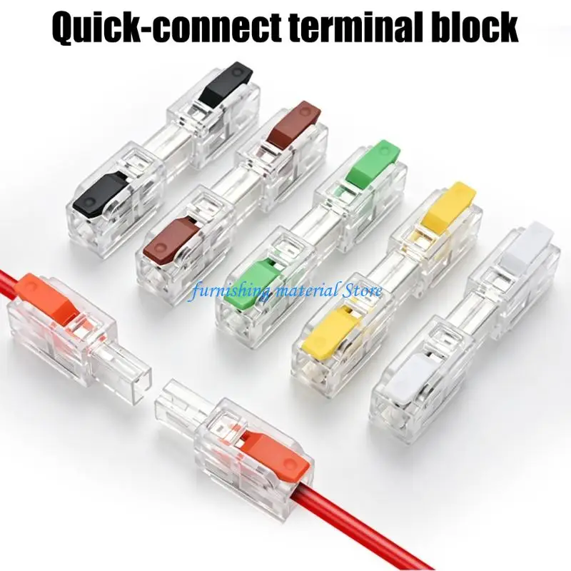 Y5GD Temperature Resistant Waterproof Wire Terminals Quick Connection for 0.5-4Mm² Conductors Simple Tool Easy Installation