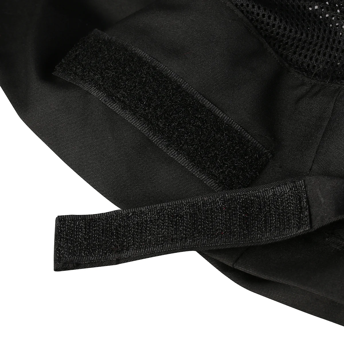 Casquette de crâne de restauration en maille noire à sangle réglable, taille unique pour la plupart des adultes, chapeau de Chef respirant et respectueux de la peau