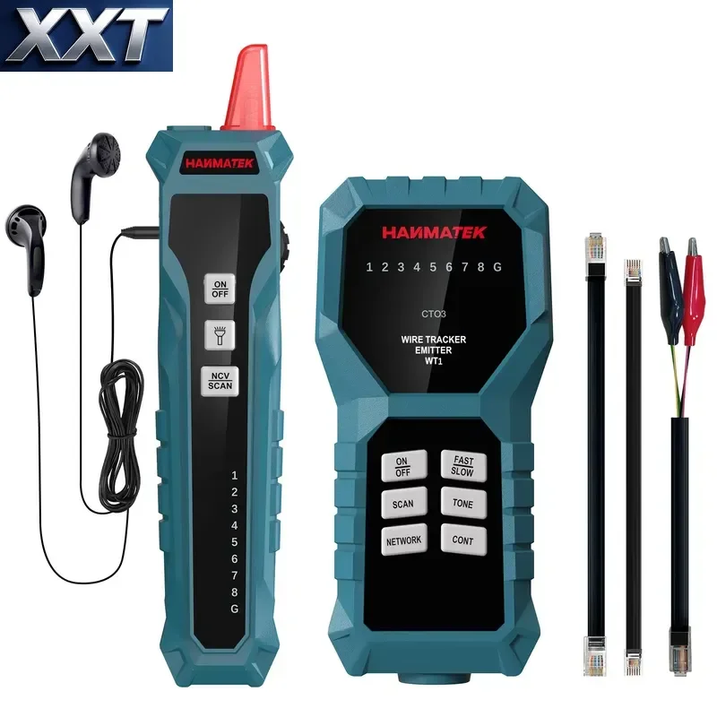 XXT High Quality Phone Cable Tracker Hot Selling Electronic Network Wire Tester Butt Set Network Lan Cable Tester