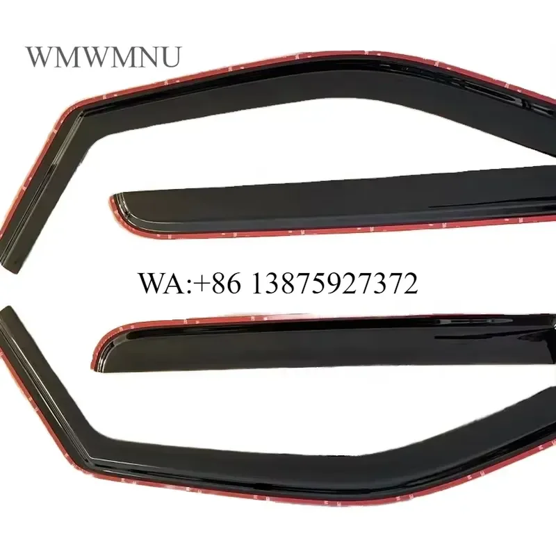 Wmwmnu for Vipera High Grade Embedded Rain Shield Window Eyebrow for USA F150 Raptor 2007 Retrofit Upgrade New Condition 1