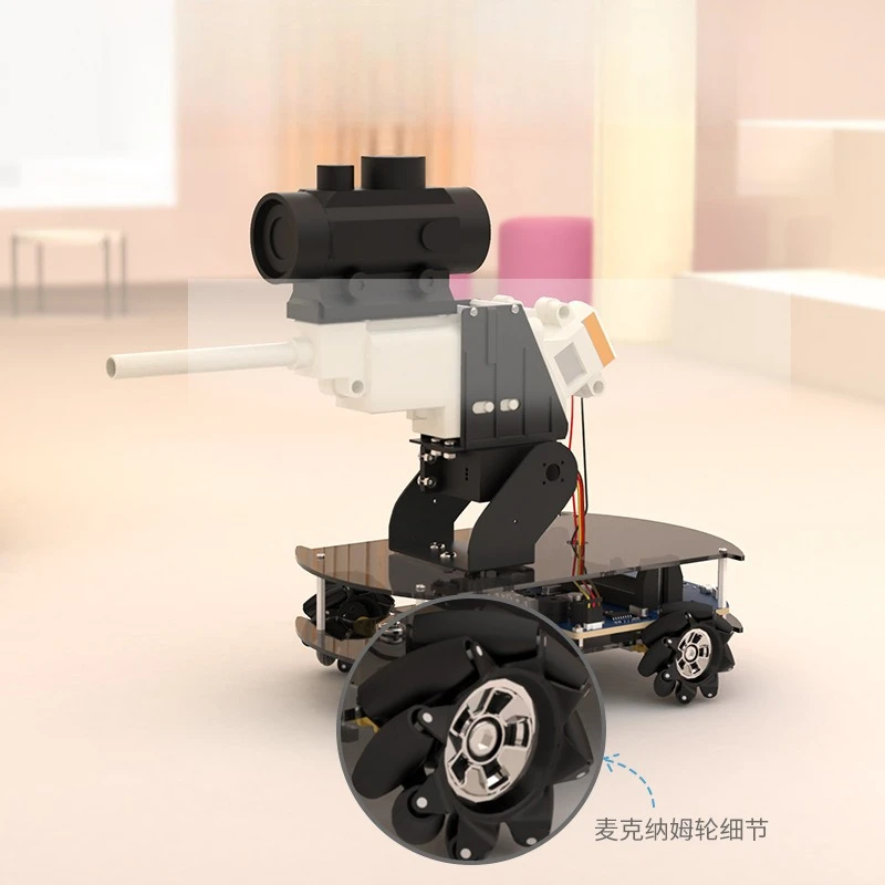 DIY kit, graphically programmed competitive smart car