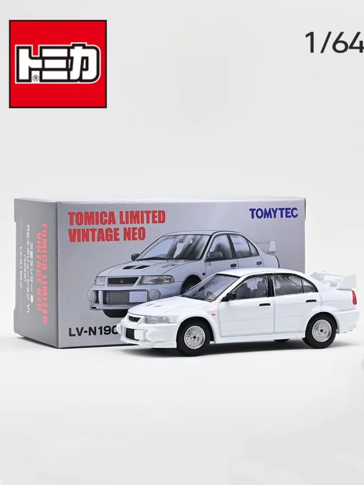 Tomytec Tomica TLV LV-N190e for Mitsubishi Lancer EVO 6 Diecast Model Car Kids Toys Gift