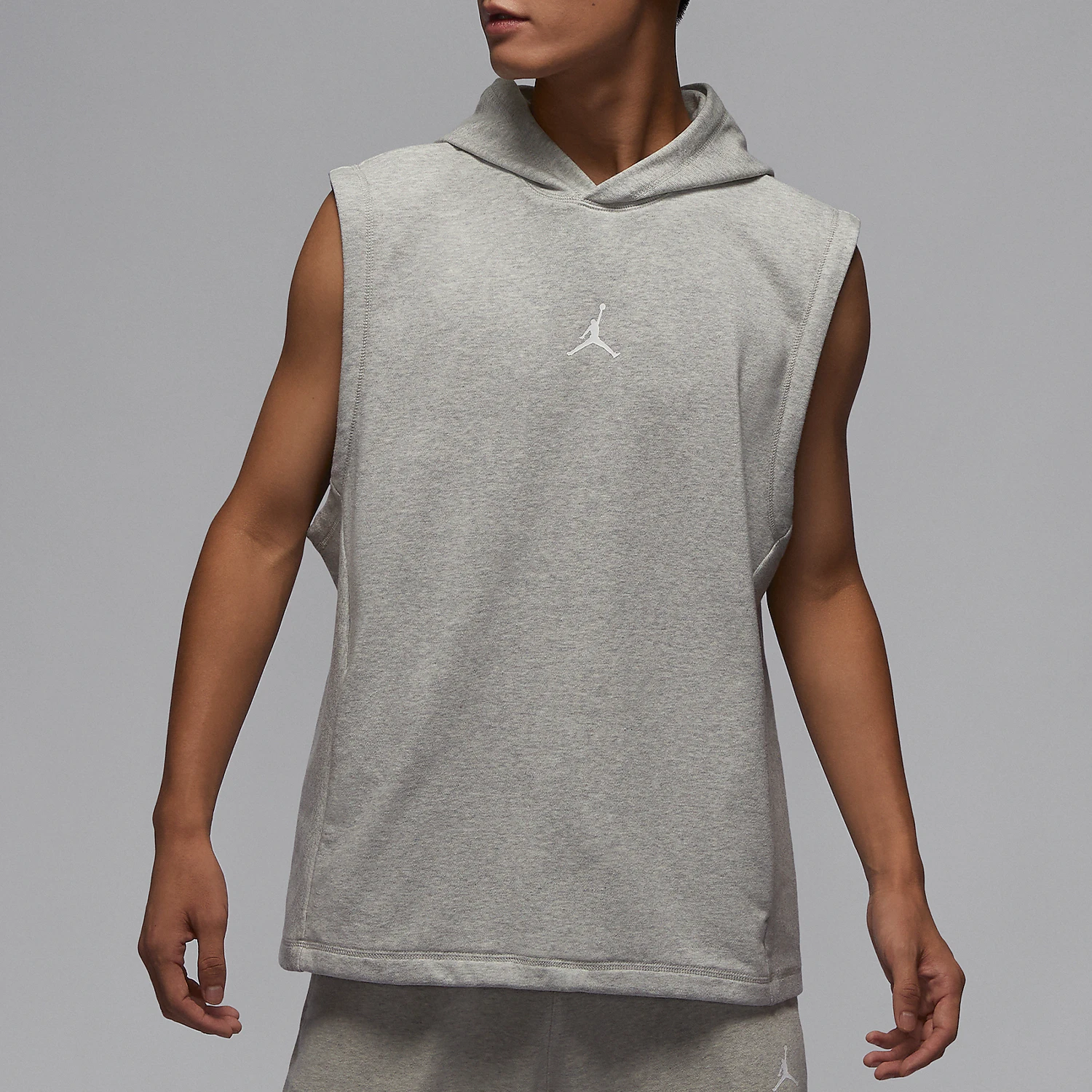 

Nike Official Authentic Jordan Новый мужской вязаный жилет без рукавов с капюшоном DZ0572-050