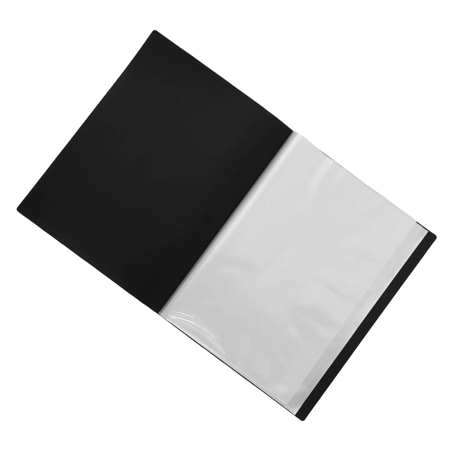 

A3 Transparent Document Display Folder Blue 20 Pockets Large Capacity PP Material Office School File Organizer Plastic Envelopes