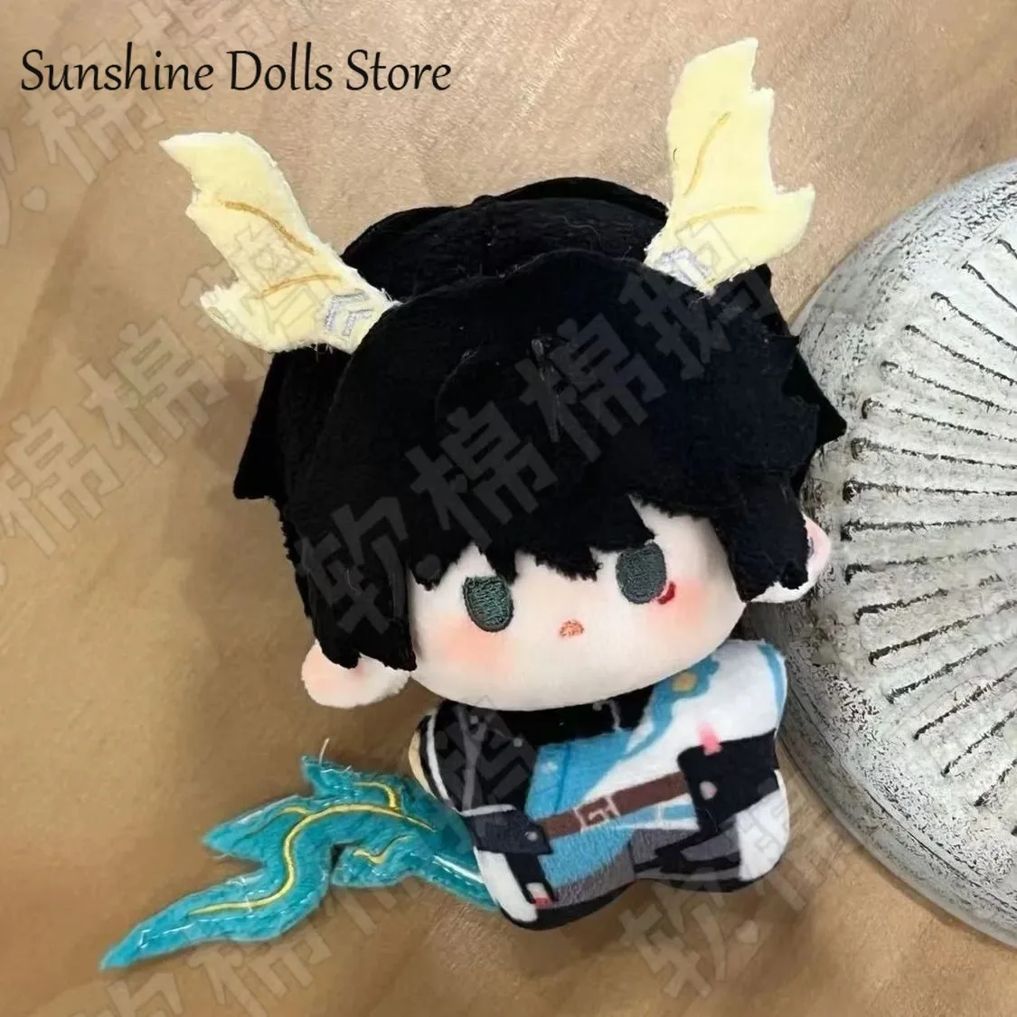 

Аниме Dan Heng Imbibitor Lunae Honkai: Star Rail, милая плюшевая кукла Nunu, фигурки тела, куклы, 10 см, кулон, брелок, игрушка, плюшевый подарок