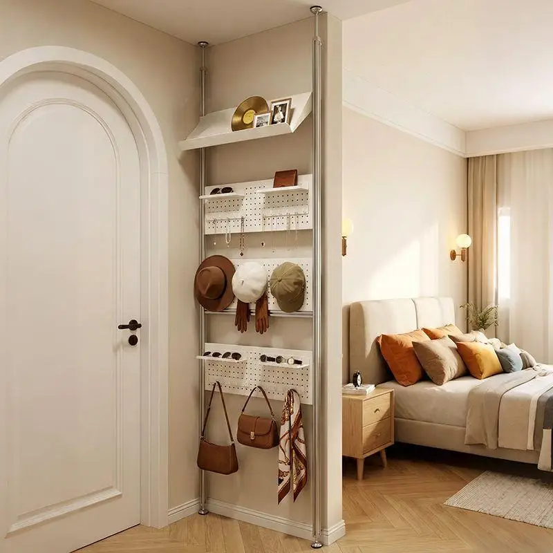 Cave board display rack, hanging entrance partition antique storage rack