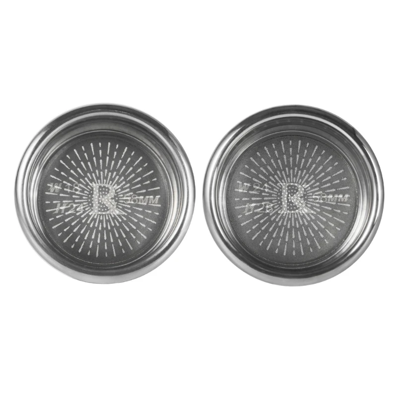 ผู้ที่ชื่นชอบเอสเปรสโซขอเสนอที่กรองกาแฟสแตนเลส 304 ขนาด 58 มม. ที่สะดวก