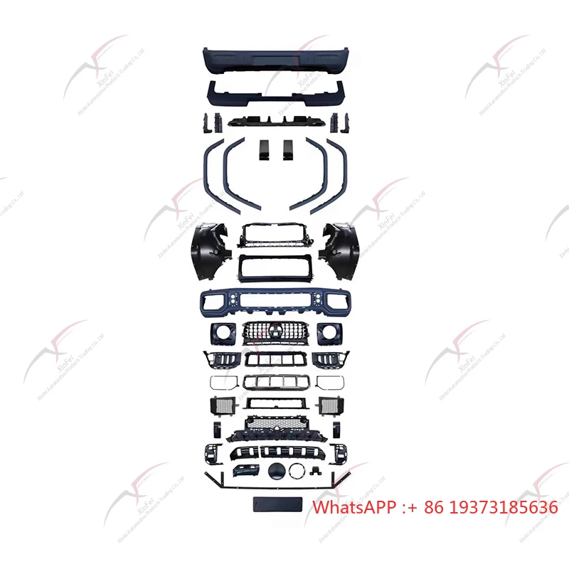 New Car Bumper Modification Suitable for Benz 2020-2024 G63 Body Kit Level W464 Upgrade W465 Body Kit Car Decoration Accessories
