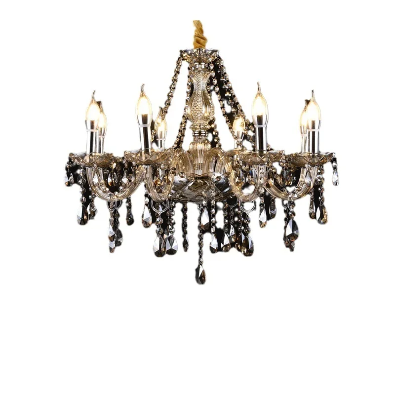 

Wedding crystal lamp household warm atmosphere bedroom dining room candle