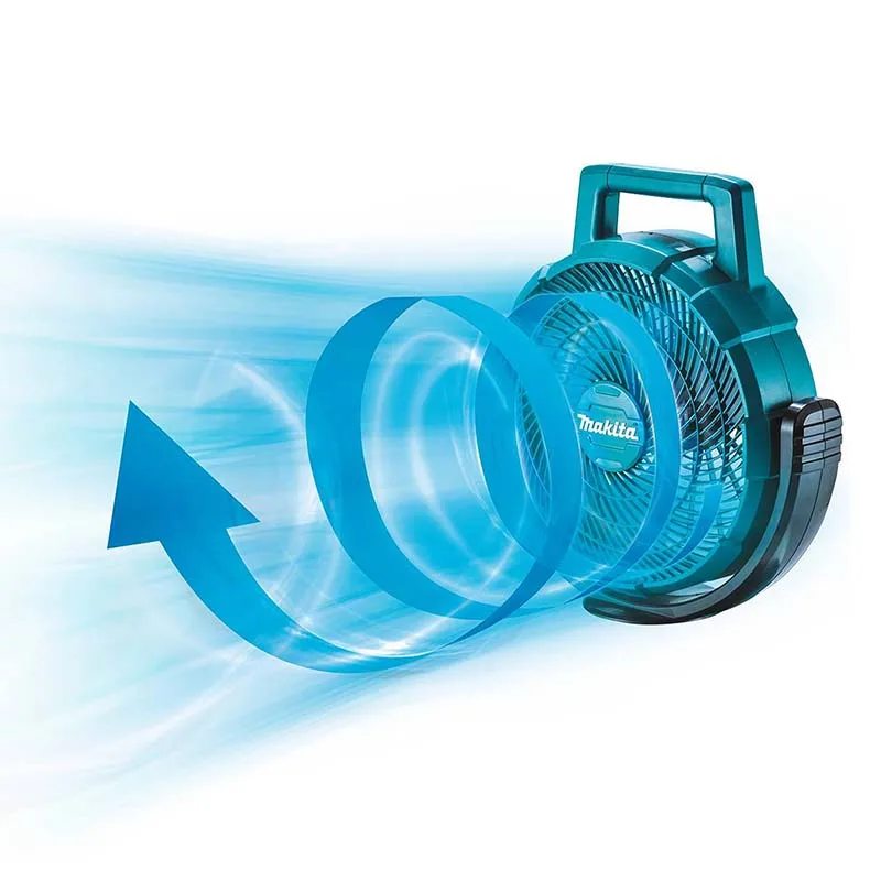 Imagem -06 - Makita Lithium-ion Ventilador sem Fio Ventilador Elétrico Ajustável Swinging Ferramenta Esquerda e Direita Velocidade Dcf203 18v Lxt 91 4