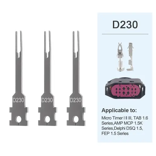 JRready Replacement Tip Kit for Extraction Tool &Terminal Release Tool for Deutsch,AMP/TE,Molex,Delphi,JST,Harting Connectors - Image 14