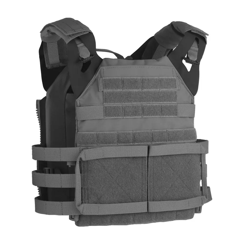 Wosport JPC 2.0 Tactical Vest Modular Quick Release Adjustable Cummerbund Rear Zipper Panel Mount for Airsoft Tactical Games