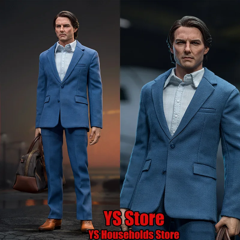 SWTOYS FS052 1/6 Smart Brave Tom Cruise Suit Cloth Man Action Figure Movie Super Agent Delicate 12