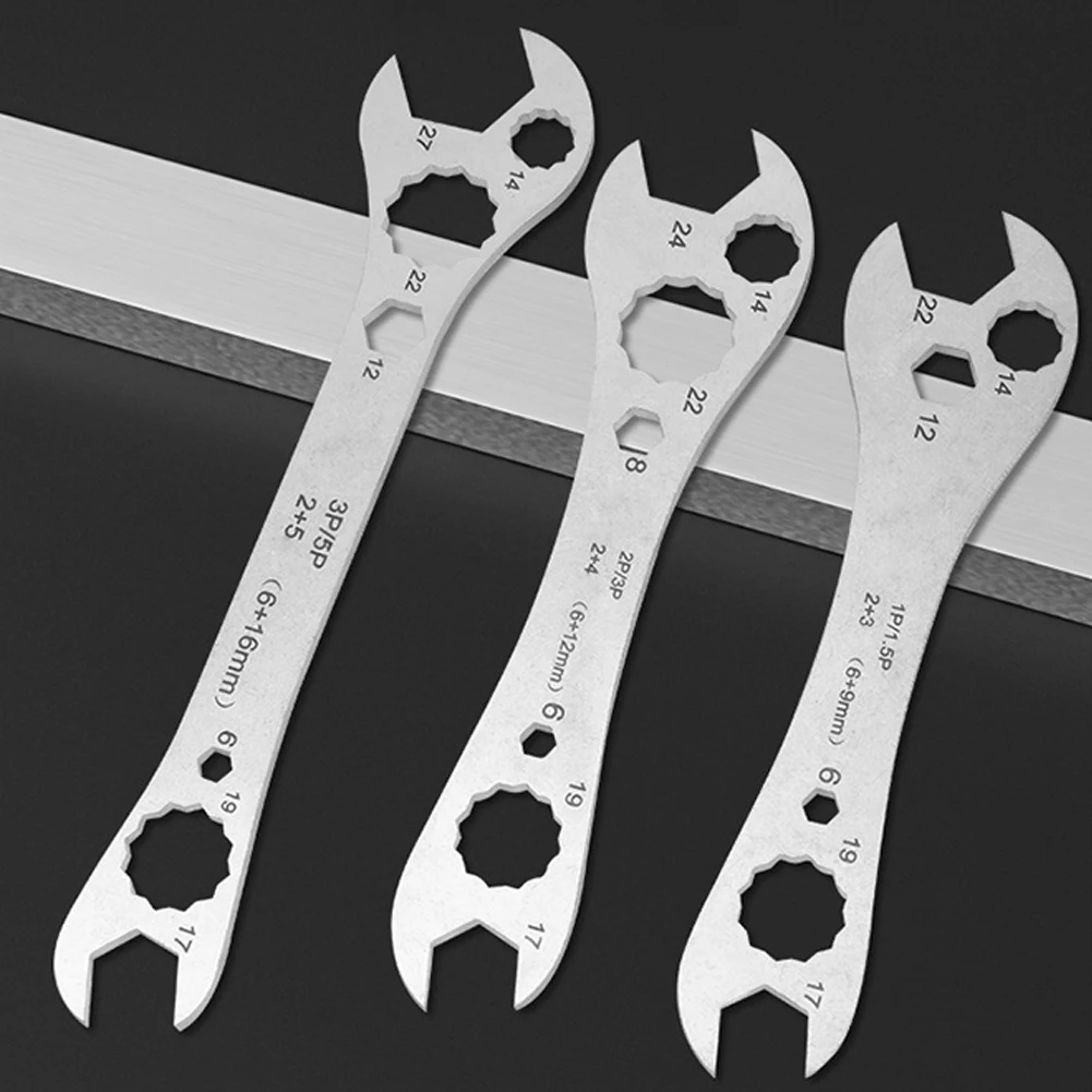 

Multifunctional Wrench Air Conditioner Tool Installation Tasks Ergonomic Grip Galvanized Coating For Air Conditioner