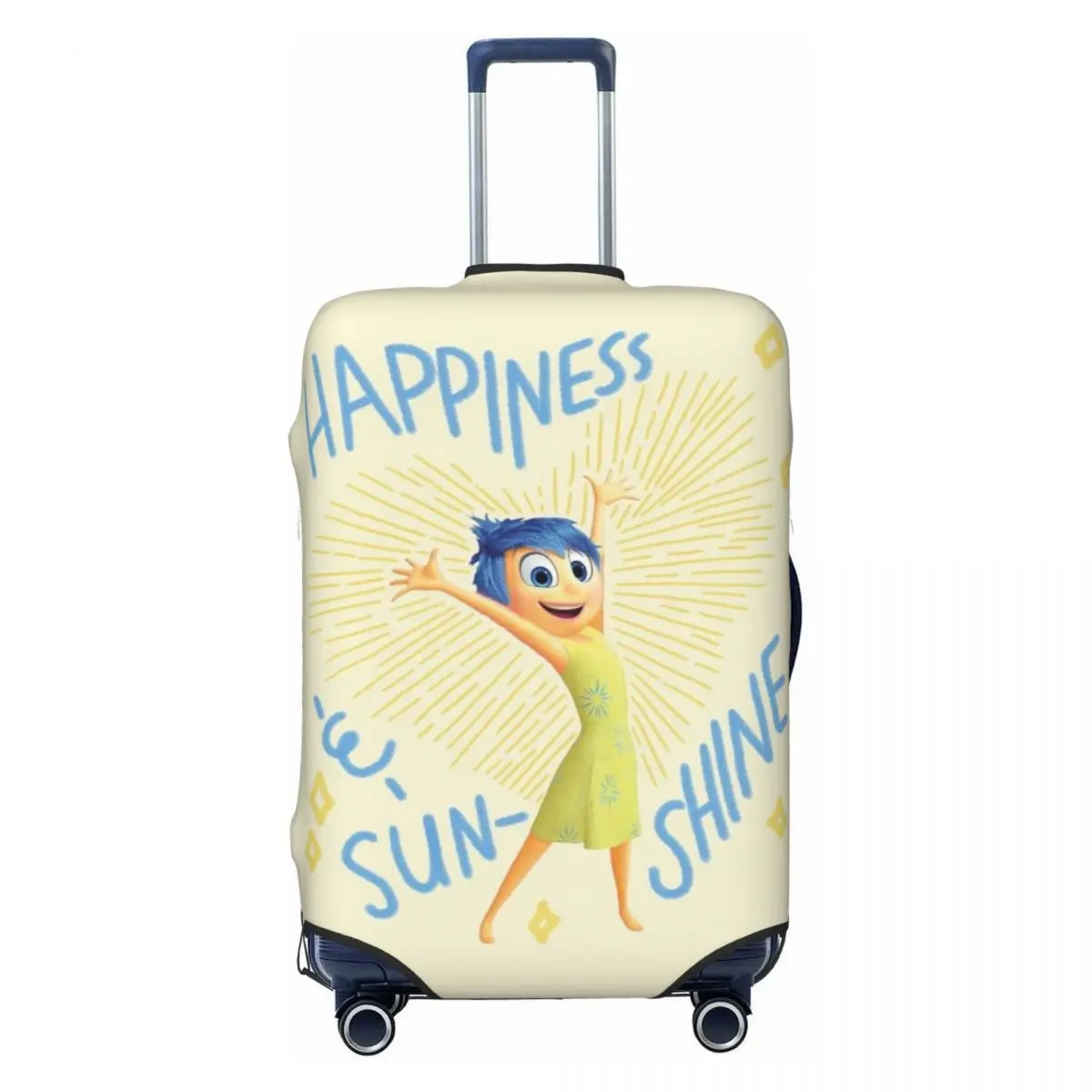 

Чехол для чемодана Custom Insides Inside Outs Joy Out Joy, моющийся, защитный, для багажа 18-32 дюйма