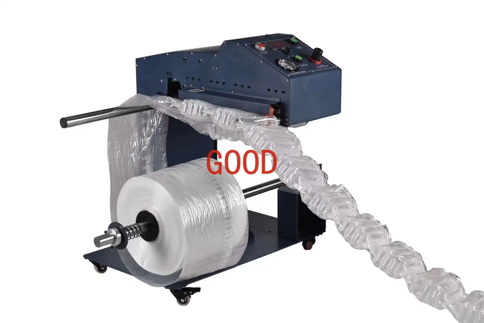

Factory Supply Automatic Inflatable air Bubble cushion film making machine air bag packaging
