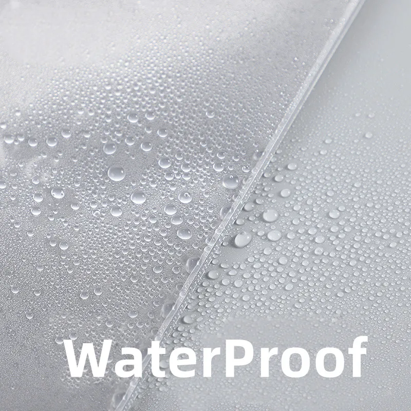 Bolsa de documentos impermeable con botón de plástico A4 10 piezas