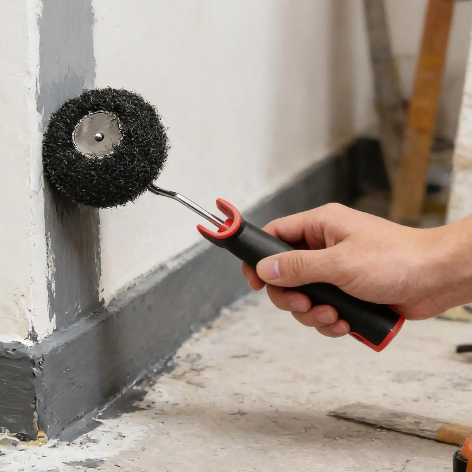 Corner Paint Brush Angled Cutting In Applicator Tool for Edges Baseboard Ceiling Painting Kitchen Bathroom DIY Home Improvement