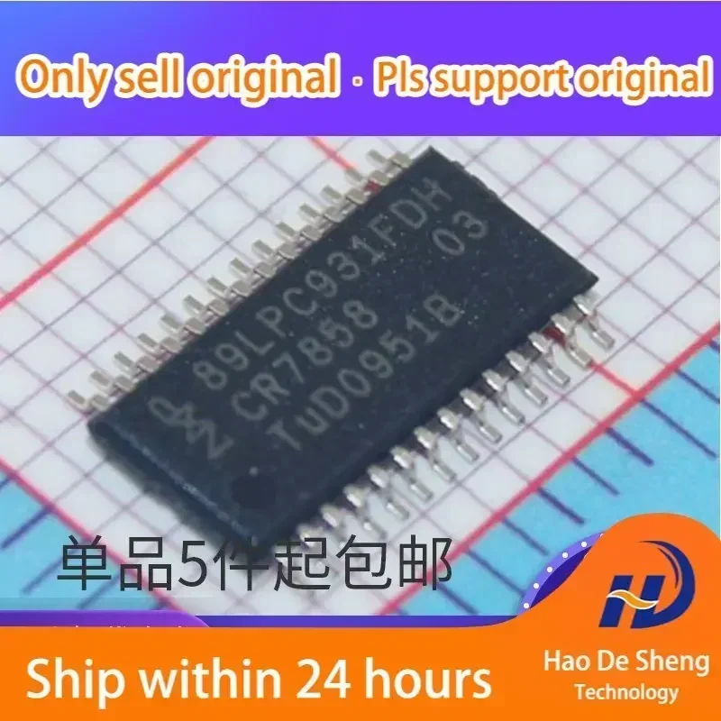 

10 шт./лот P89LPC931FDH TSSOP-28 8-битный микроконтроллер-MCU, новый, оригинальный, в наличии