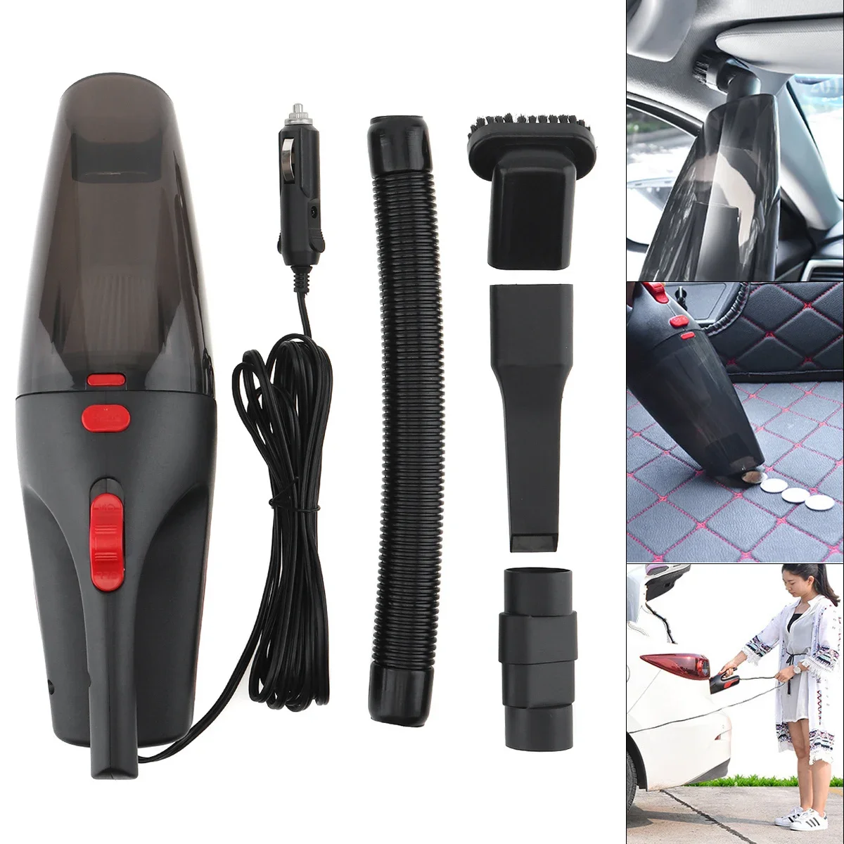 12V 5M 120W Car Vac… - image