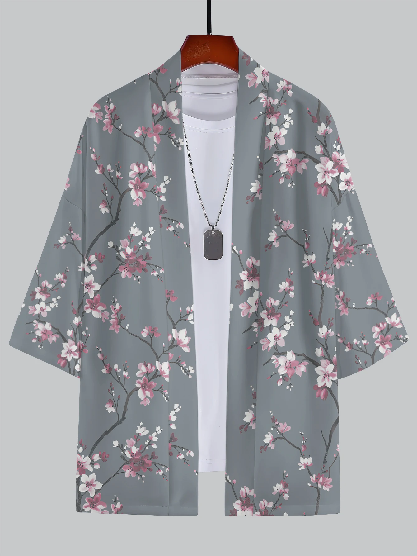 2025 New Summer Men's 3D Kimono Bundle - Cultural & Aesthetic Patterns