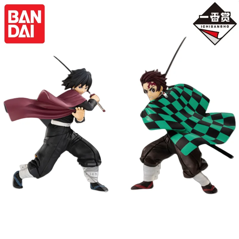 

Spot SaleIn Stock Bandai Original Ichiban Kuji Demon Slayer Giyuu Tanjirou Model Doll Brand New Boxed Anime Action Figures Toysi