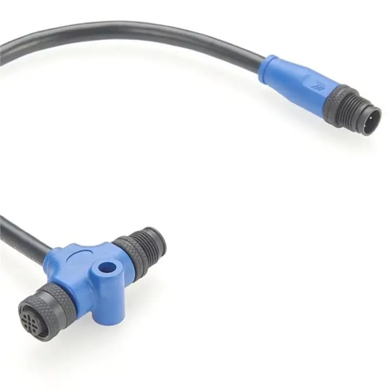For Garmin For NMEA 2000 N2k Marine T Connector Cable IP67 5Pin Male To Female Backbone Drop Tee Splitter Cord