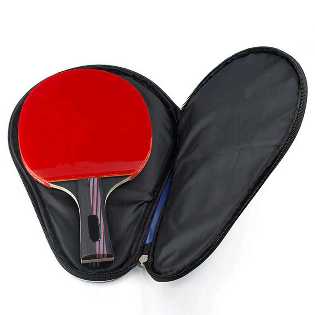 

Table Tennis Racket Cover Oxford Cloth Bag Simple Sports Professional Storage Man Portable Hand Grip Design Protect Racket Hold
