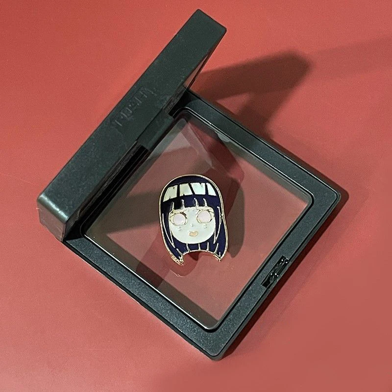 Anime Naruto Emaille-Anstecker Sasuke Kakashi Sakura Gaara Hinata Metall-Brosche Reversnadel Rucksack Kleidung Dekoration Fans Sammlerstücke Geschenke – Detail 2
